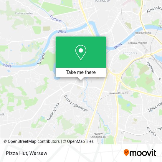 Pizza Hut map