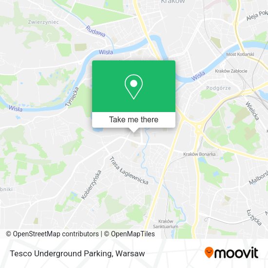 Tesco Underground Parking map