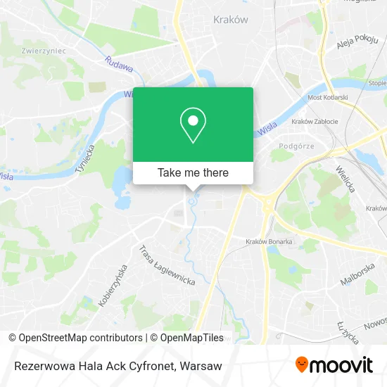 Карта Rezerwowa Hala Ack Cyfronet