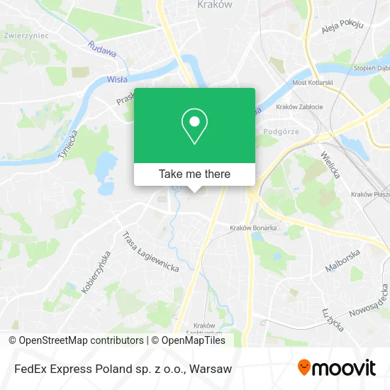 Карта FedEx Express Poland sp. z o.o.