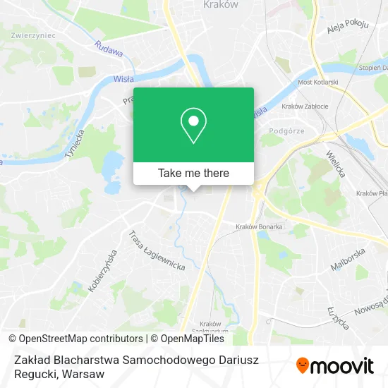 Карта Zakład Blacharstwa Samochodowego Dariusz Regucki