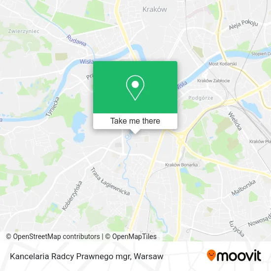 Kancelaria Radcy Prawnego mgr map