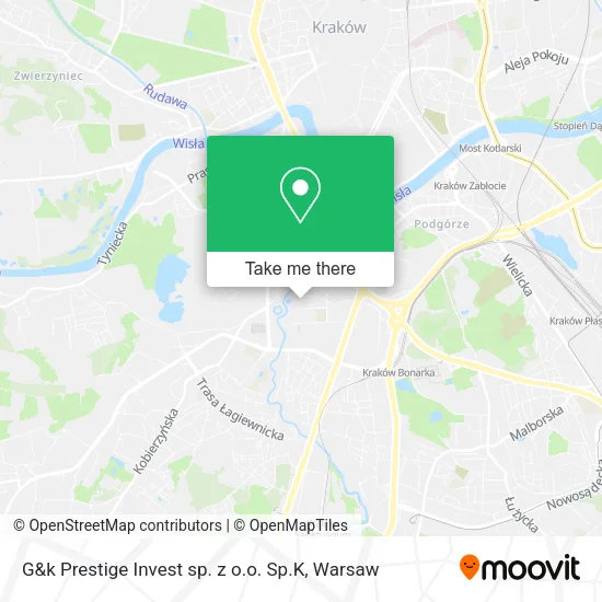 Карта G&k Prestige Invest sp. z o.o. Sp.K