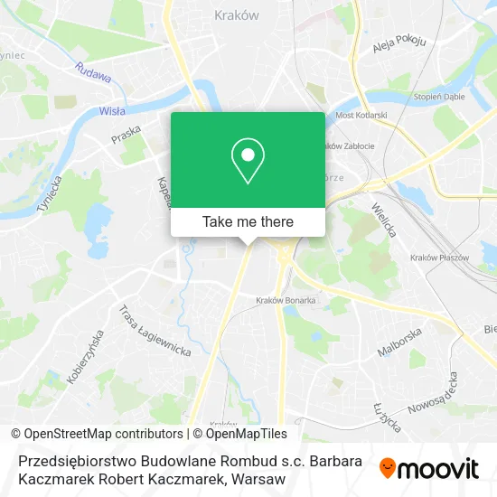 Przedsiębiorstwo Budowlane Rombud s.c. Barbara Kaczmarek Robert Kaczmarek map