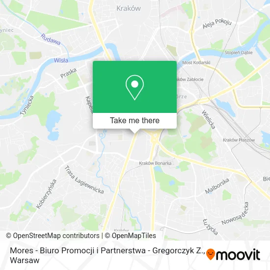 Карта Mores - Biuro Promocji i Partnerstwa - Gregorczyk Z.