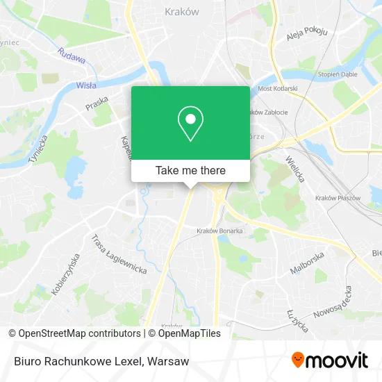 Карта Biuro Rachunkowe Lexel