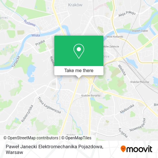 Paweł Janecki Elektromechanika Pojazdowa map