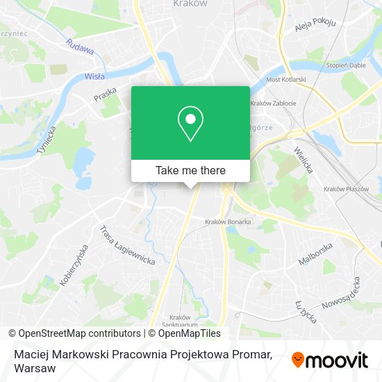 Maciej Markowski Pracownia Projektowa Promar map