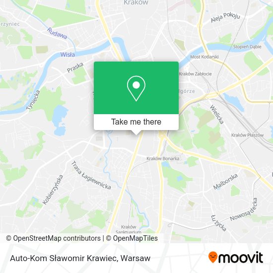 Auto-Kom Sławomir Krawiec map