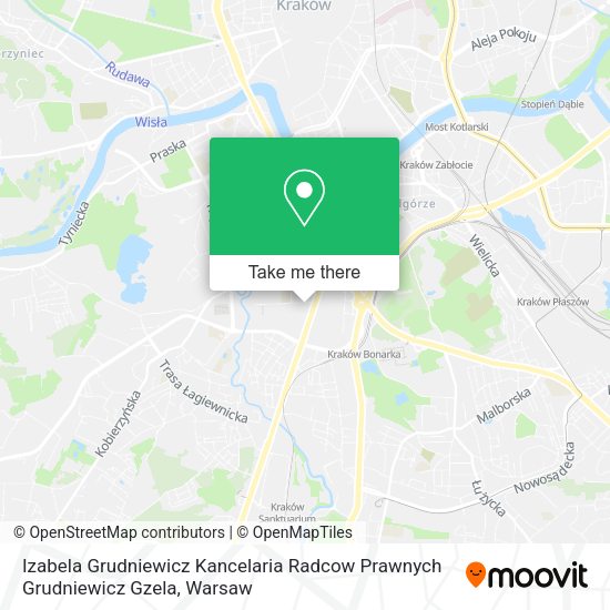 Izabela Grudniewicz Kancelaria Radcow Prawnych Grudniewicz Gzela map