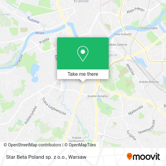 Star Beta Poland sp. z o.o. map