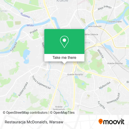 Карта Restauracja McDonald's