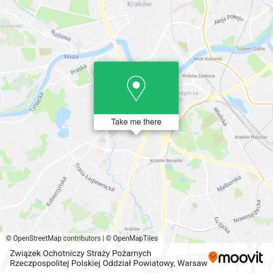 Związek Ochotniczy Straży Pożarnych Rzeczpospolitej Polskiej Oddział Powiatowy map