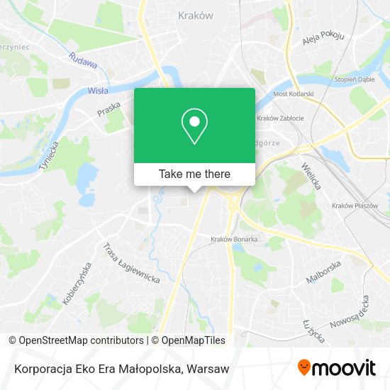 Korporacja Eko Era Małopolska map