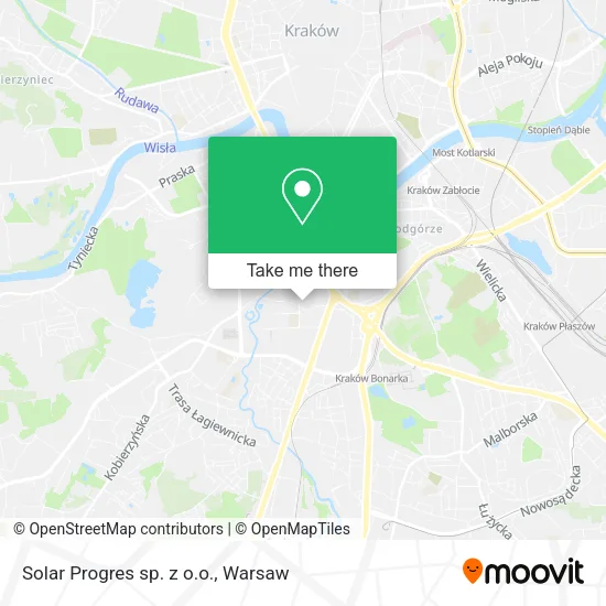 Карта Solar Progres sp. z o.o.