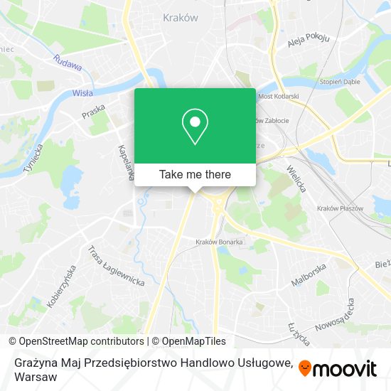 Grażyna Maj Przedsiębiorstwo Handlowo Usługowe map