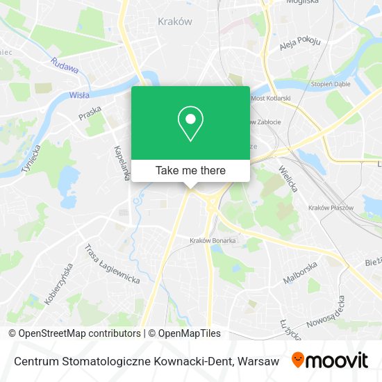 Centrum Stomatologiczne Kownacki-Dent map