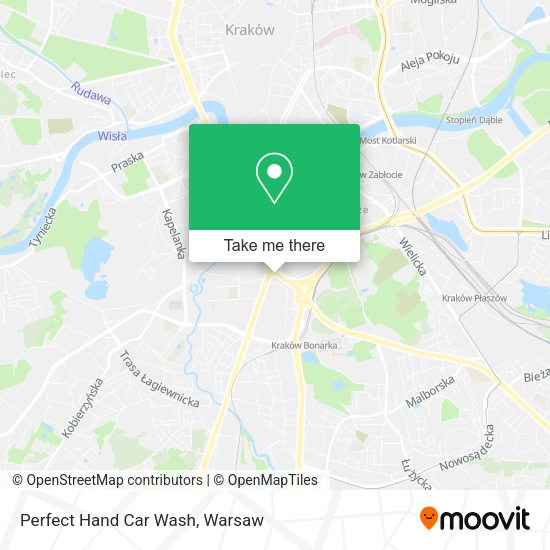 Perfect Hand Car Wash map