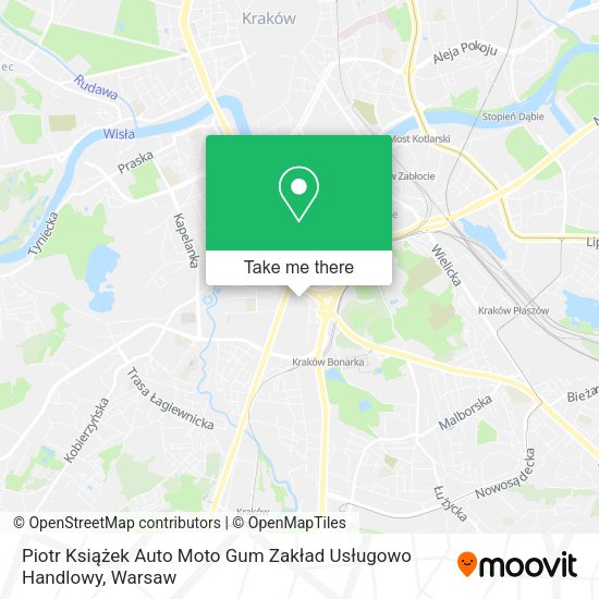 Piotr Książek Auto Moto Gum Zakład Usługowo Handlowy map