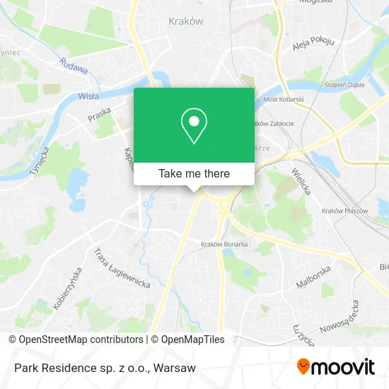 Карта Park Residence sp. z o.o.