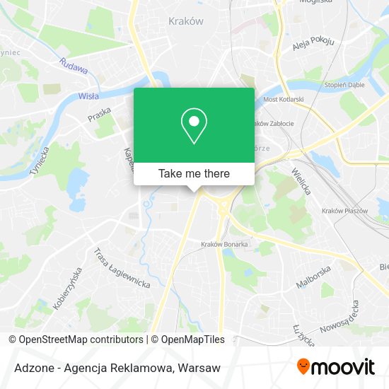 Adzone - Agencja Reklamowa map