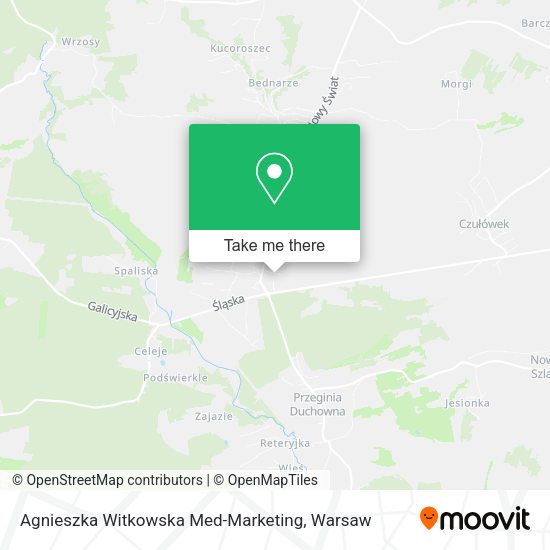 Карта Agnieszka Witkowska Med-Marketing