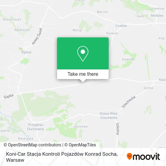 Koni-Car Stacja Kontroli Pojazdów Konrad Socha map