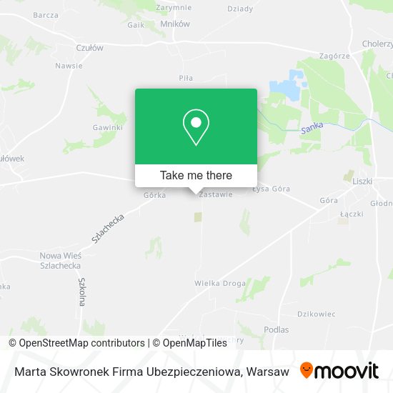 Marta Skowronek Firma Ubezpieczeniowa map