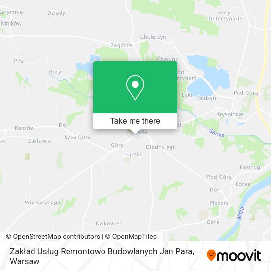 Zakład Usług Remontowo Budowlanych Jan Para map