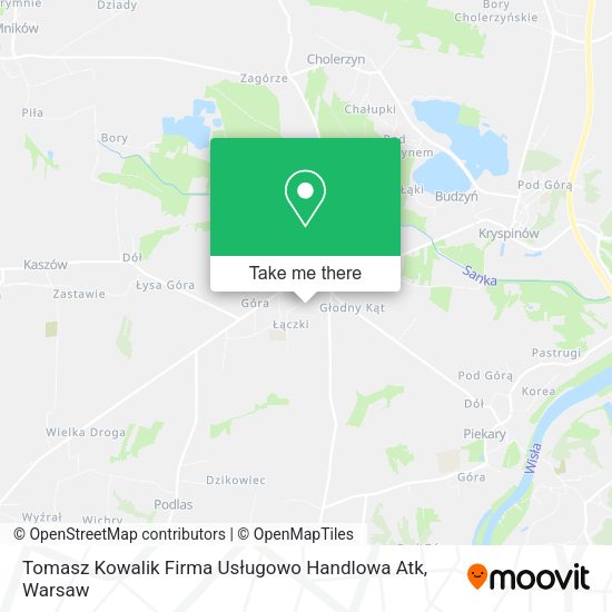 Tomasz Kowalik Firma Usługowo Handlowa Atk map
