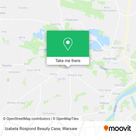 Izabela Rospond Beauty Case map