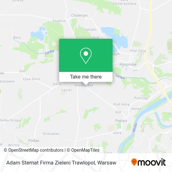 Adam Sternat Firma Zieleni Trawlopol map