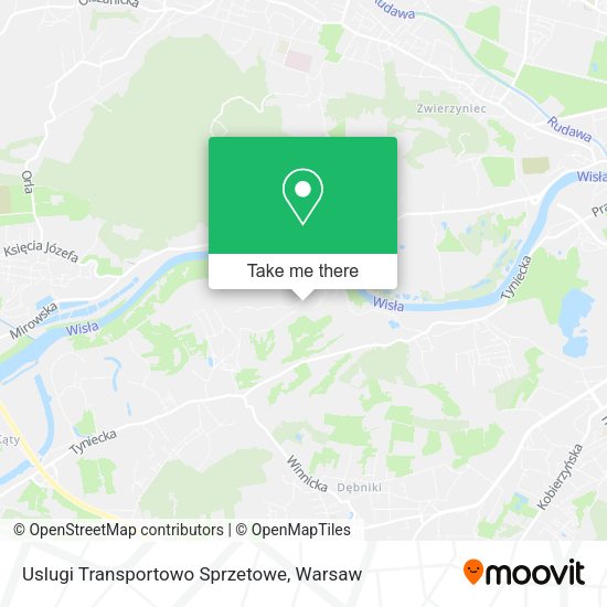 Uslugi Transportowo Sprzetowe map