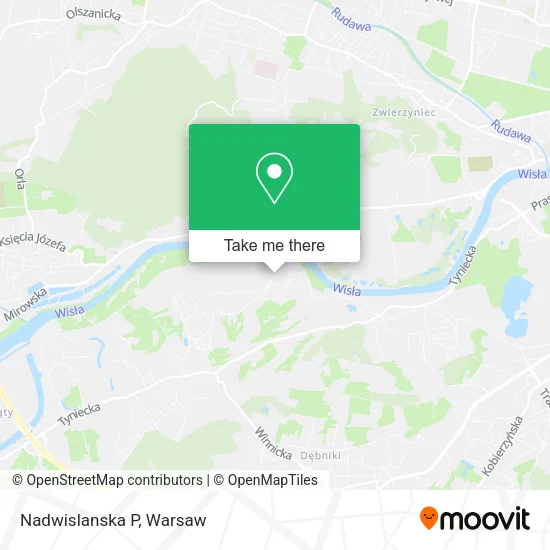 Карта Nadwislanska P