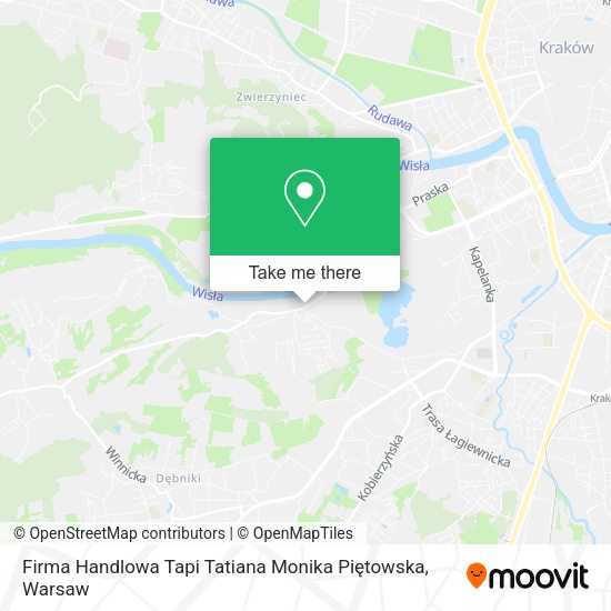 Firma Handlowa Tapi Tatiana Monika Piętowska map