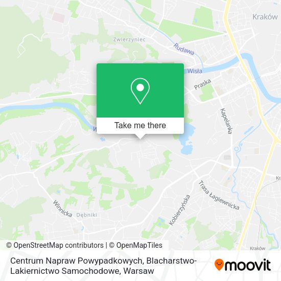 Centrum Napraw Powypadkowych, Blacharstwo-Lakiernictwo Samochodowe map