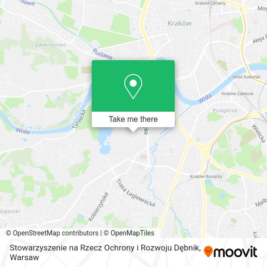 Stowarzyszenie na Rzecz Ochrony i Rozwoju Dębnik map