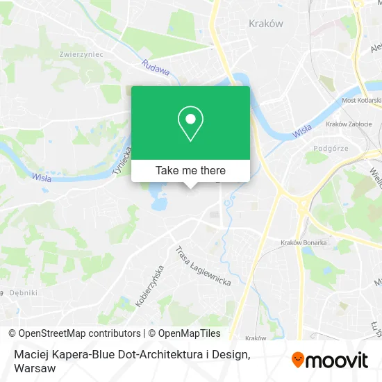 Карта Maciej Kapera-Blue Dot-Architektura i Design