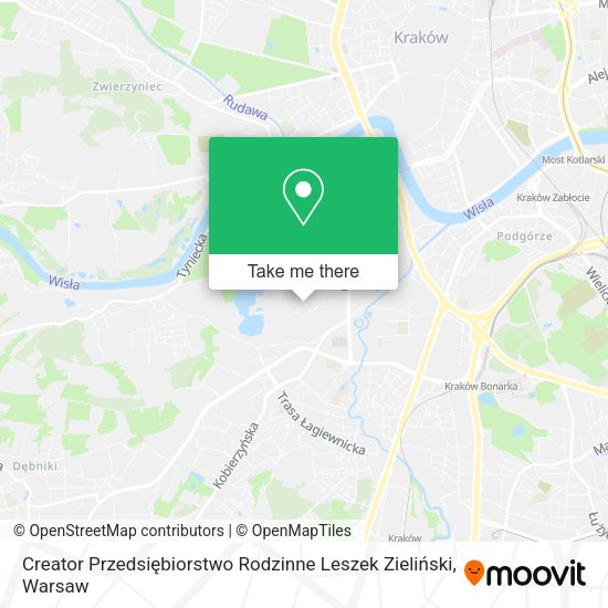 Creator Przedsiębiorstwo Rodzinne Leszek Zieliński map