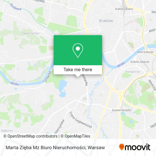 Marta Zięba Mz Biuro Nieruchomości map