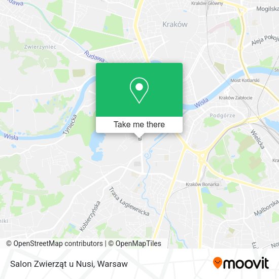 Salon Zwierząt u Nusi map