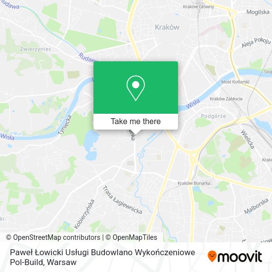 Paweł Łowicki Usługi Budowlano Wykończeniowe Pol-Build map