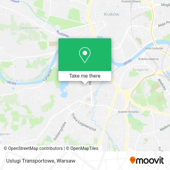 Карта Uslugi Transportowe