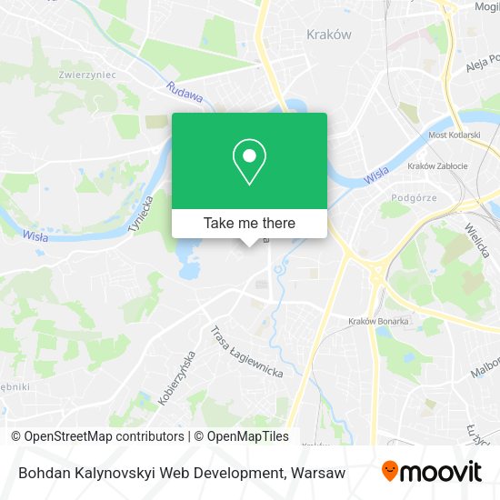 Bohdan Kalynovskyi Web Development map