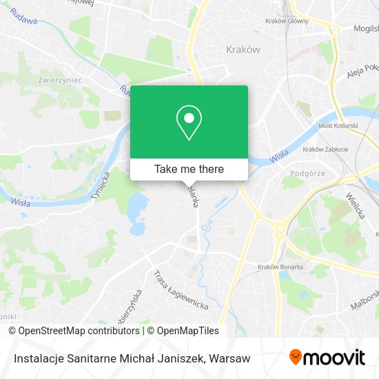 Instalacje Sanitarne Michał Janiszek map