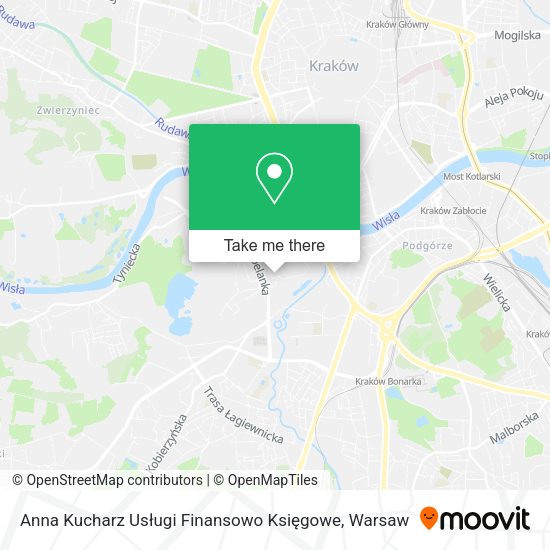 Anna Kucharz Usługi Finansowo Księgowe map