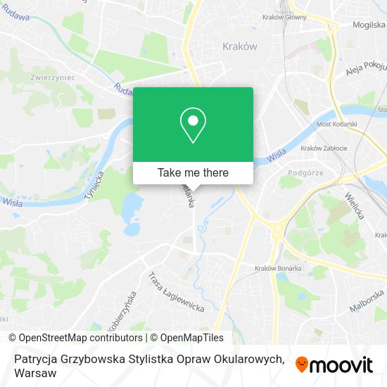 Patrycja Grzybowska Stylistka Opraw Okularowych map