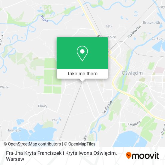Карта Fra-Jna Kryta Franciszek i Kryta Iwona Oświęcim