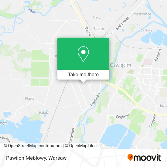 Карта Pawilon Meblowy