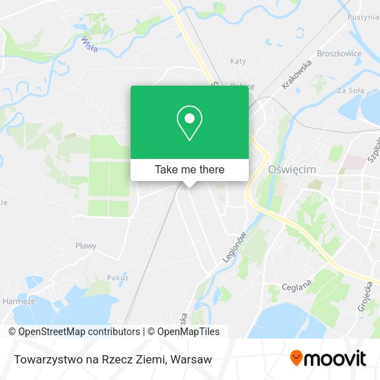 Towarzystwo na Rzecz Ziemi map